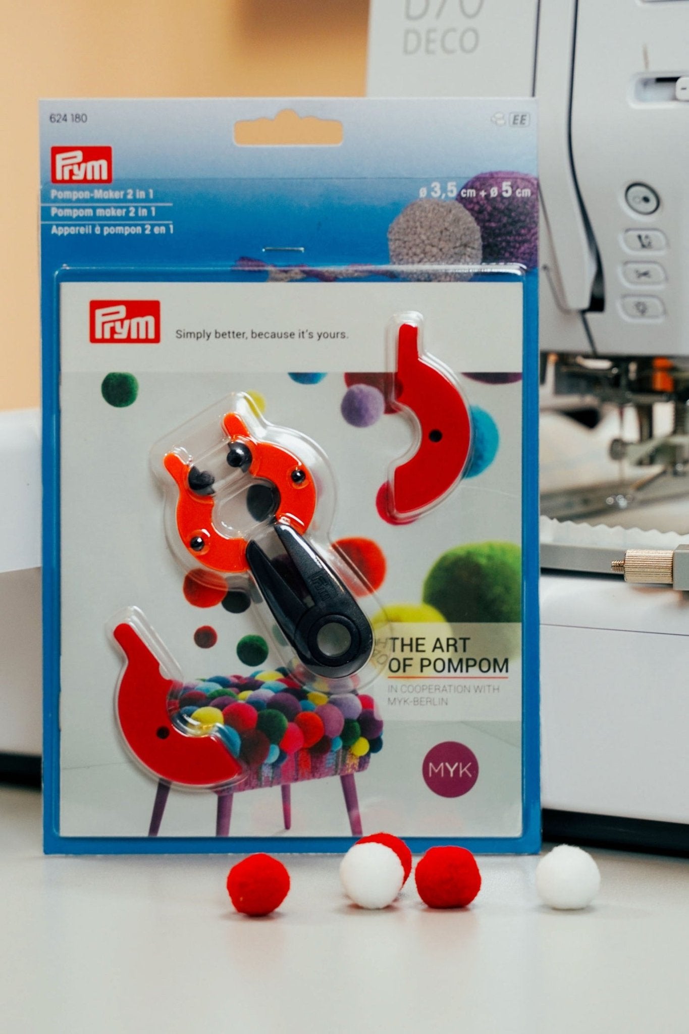 PRYM Pompon-Maker 2 in 1 - Make ma!