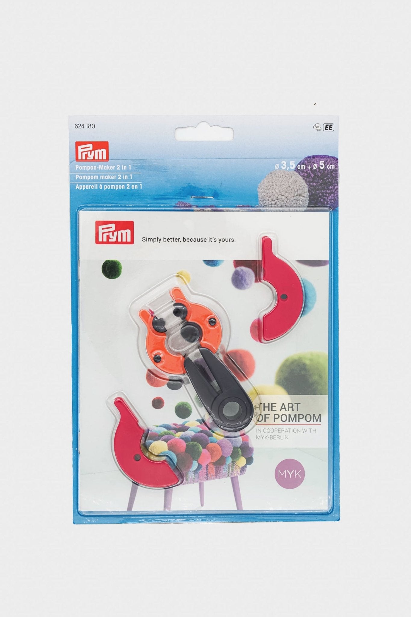 PRYM Pompon-Maker 2 in 1 - Make ma!