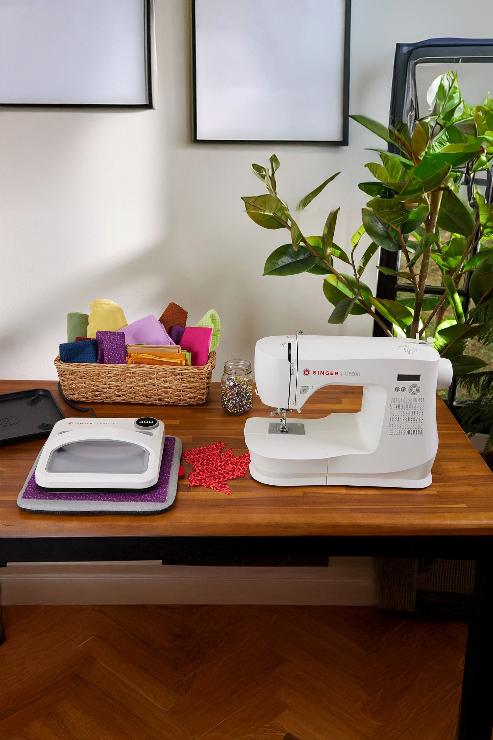 SINGER® MOMENTO™ Square Press als Ergänzung für deine Nähprojekte