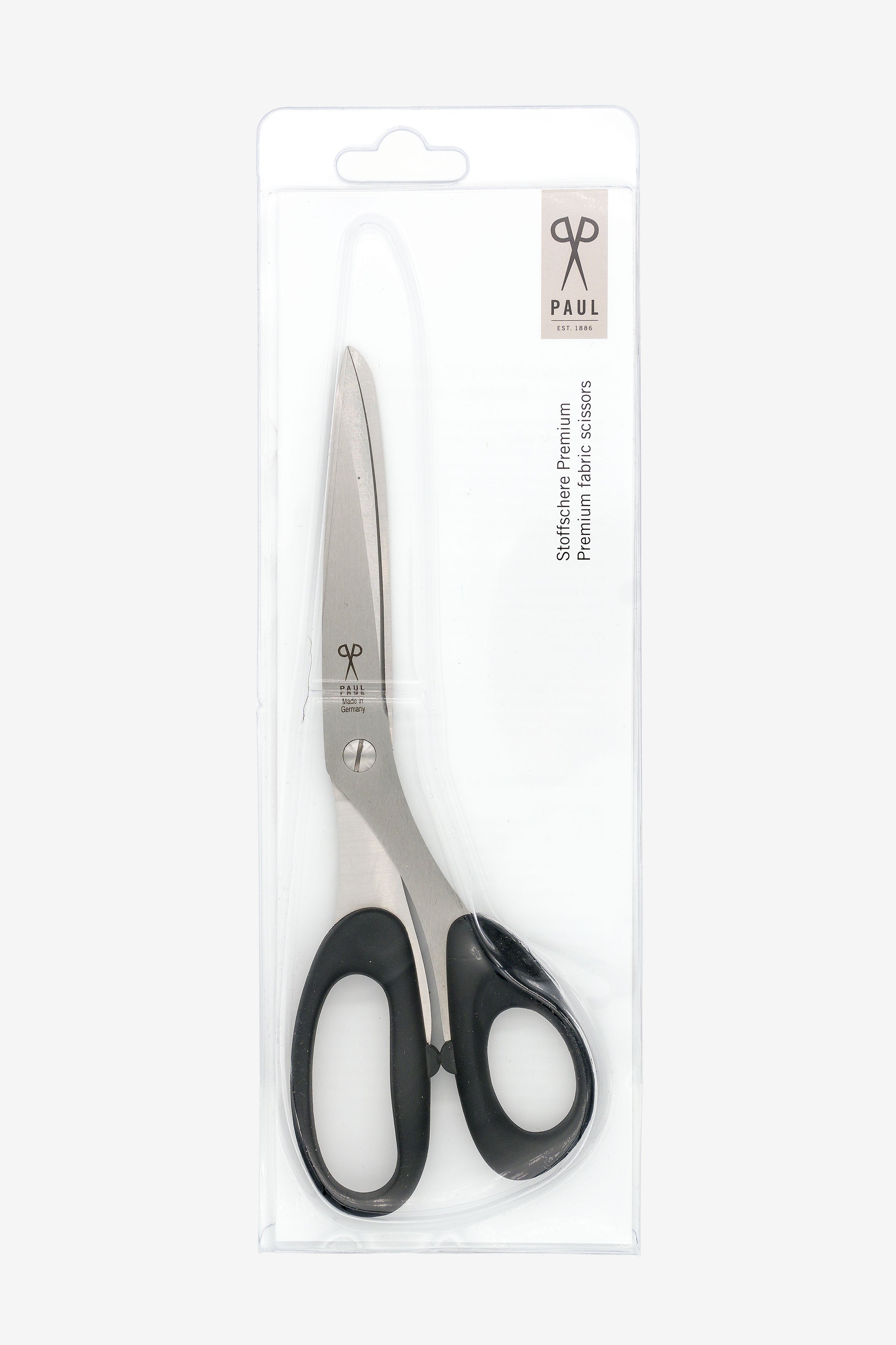 Stoffschere Premium von der Scherenmanufaktur Paul (schwarz)