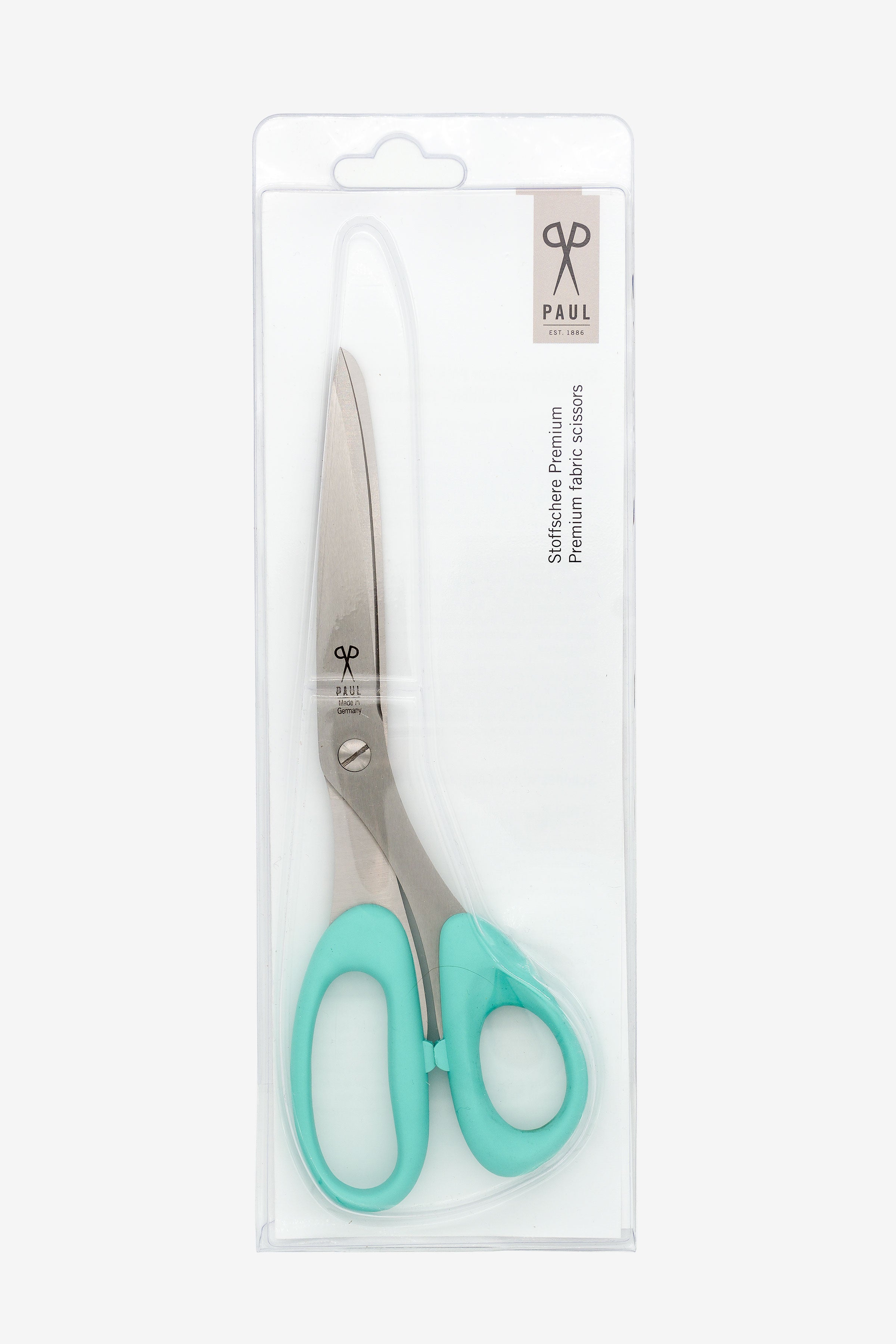 Stoffschere Premium von der Scherenmanufaktur Paul (Türkis)