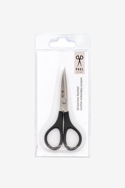 Stickschere von Scherenmanufaktur Paul (Made in Germany) SCHWARZ