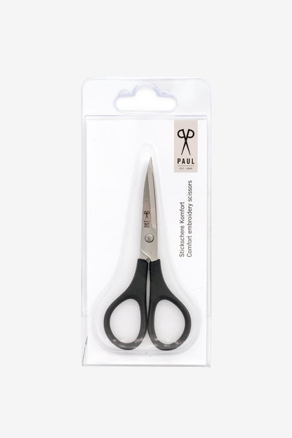 Stickschere von Scherenmanufaktur Paul (Made in Germany) SCHWARZ