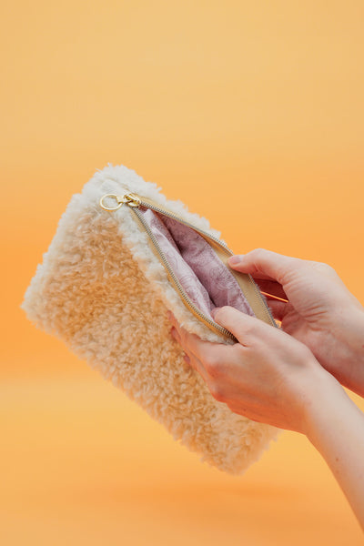 Schnittmuster Kosmetiktasche faltbar DELARI – das Innenfutter