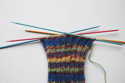Instructions de tricot : Tricoter des chaussettes (PDF)