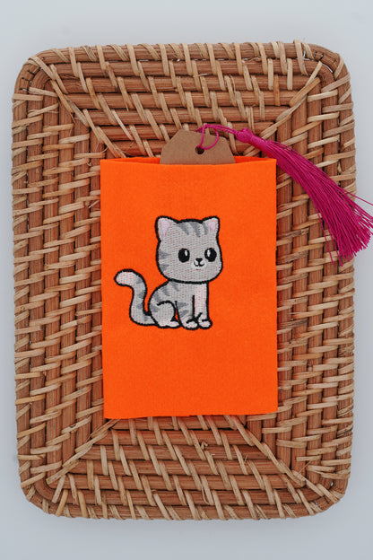 Comic Stickdatei Katze