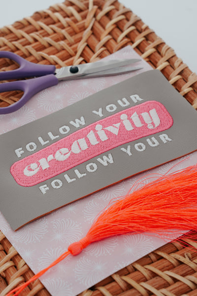 Moderne Stickdatei Folge deiner Kreativität