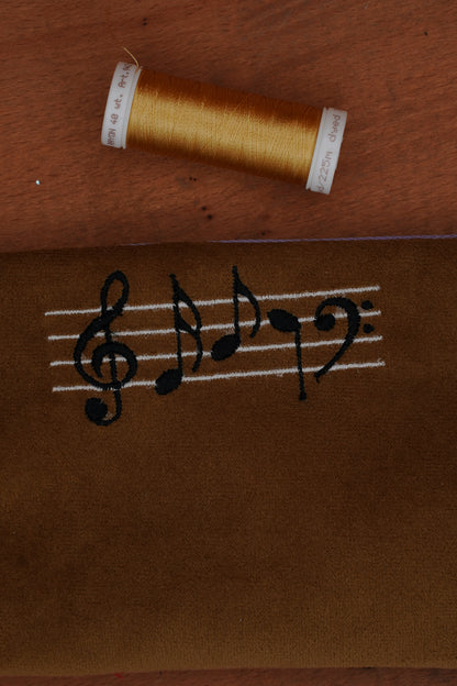 Stickdatei Notenschlüssel