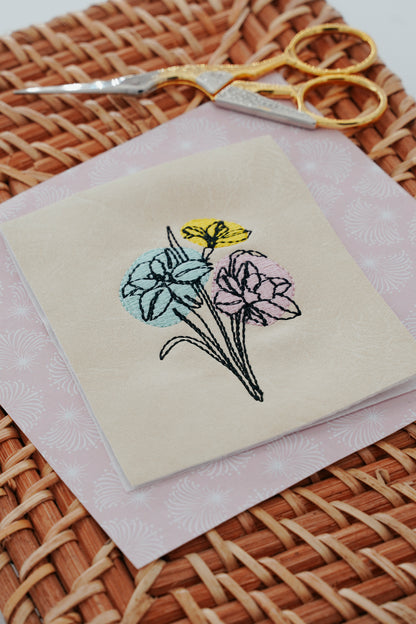 Stickdatei Ostern modern