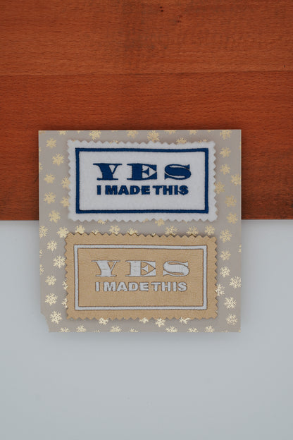 Stickdatei Label sticken für selbstgenähte Lieblingsstücke