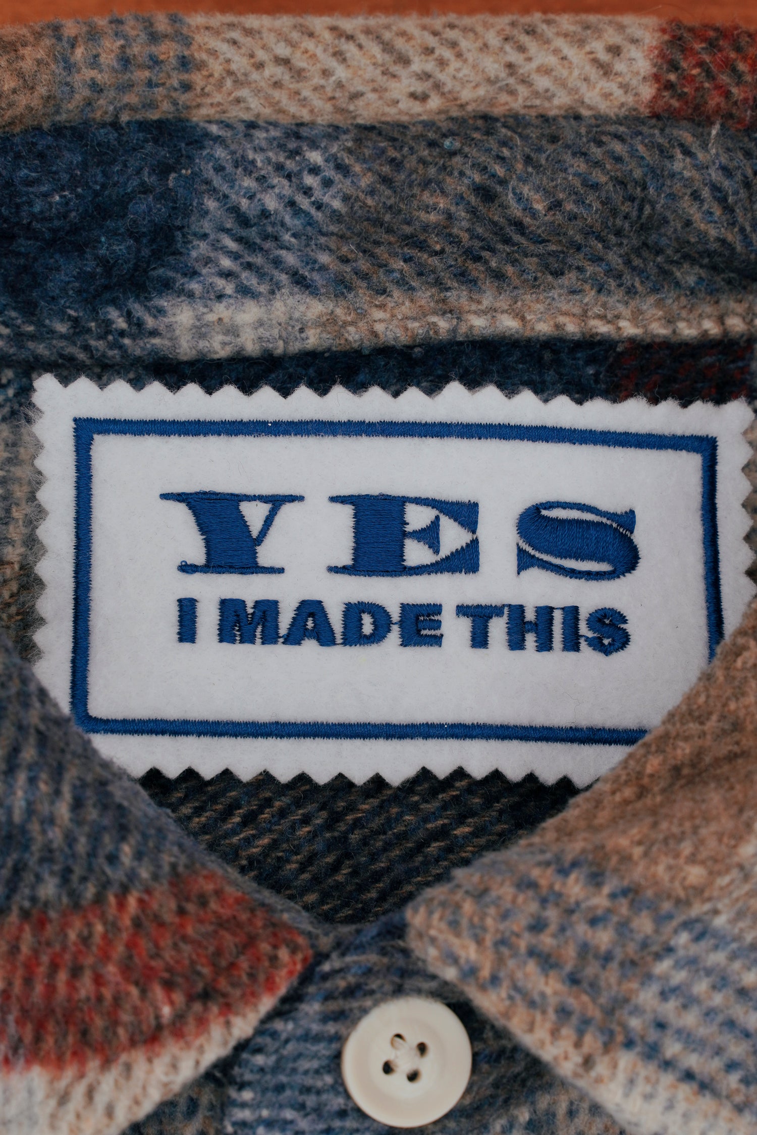 Stickdatei Label Handgemacht