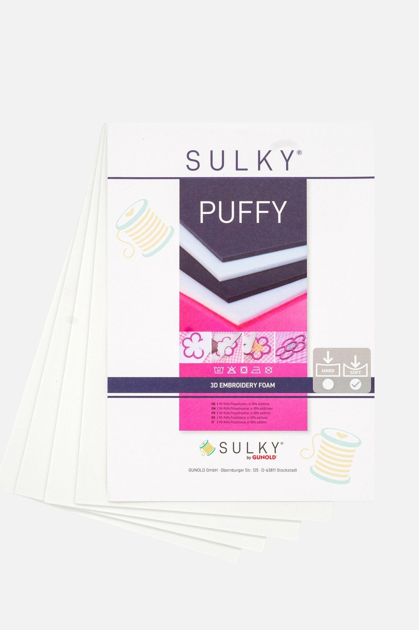 SULKY Puffy 4 Bögen 20x30cm 3mm - Make ma!