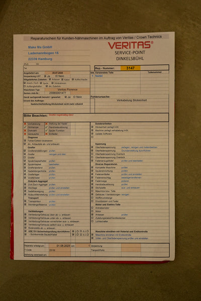 Machines à coudre et à broder d'occasion