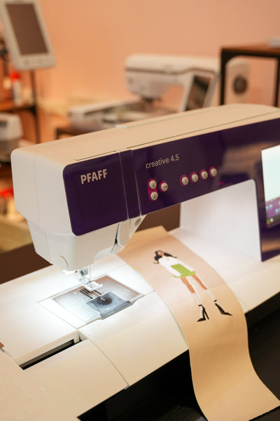 Pièce d'exposition créative PFAFF 4.5