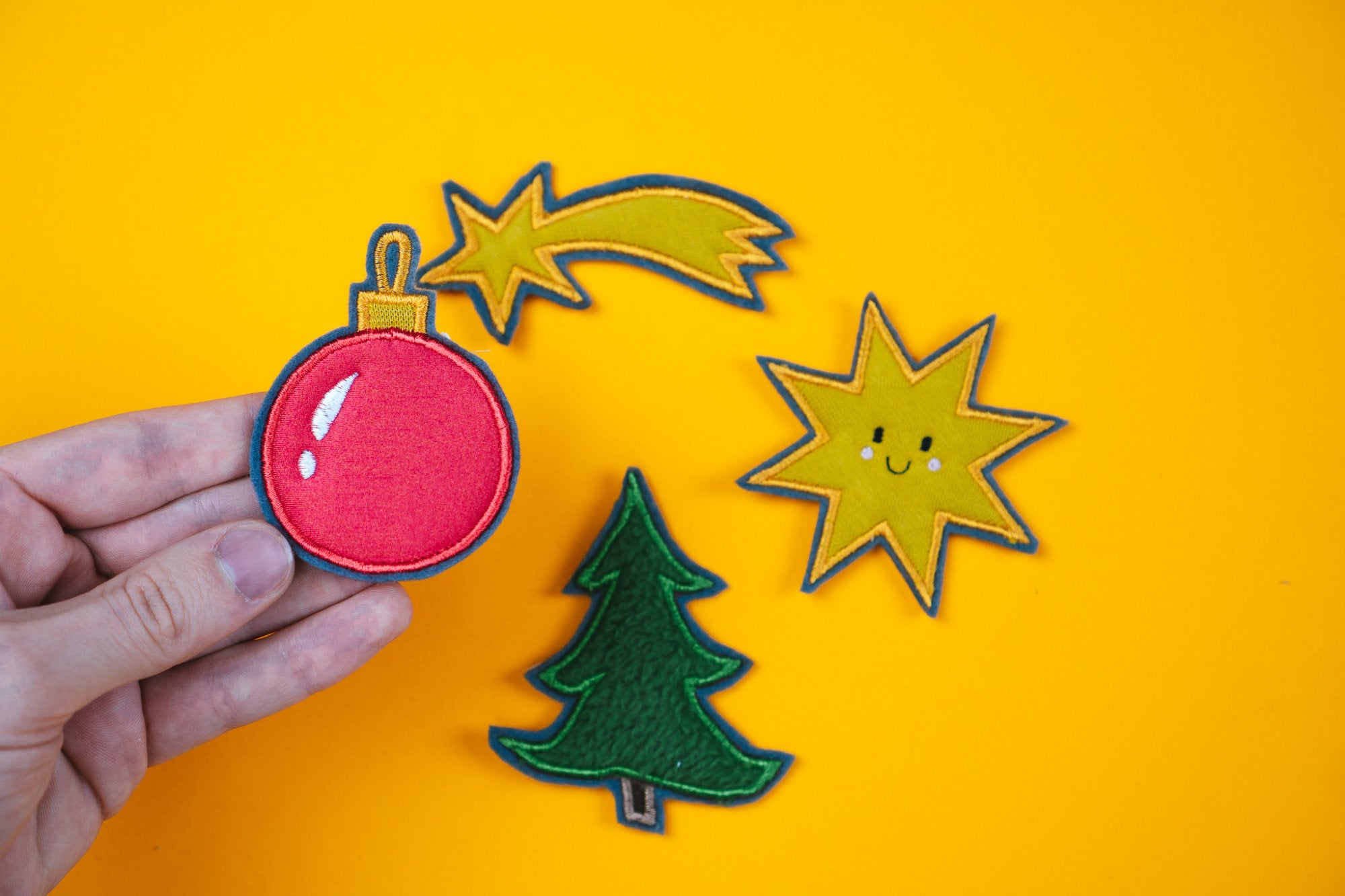 Stickdateien Weihnachten Applikation