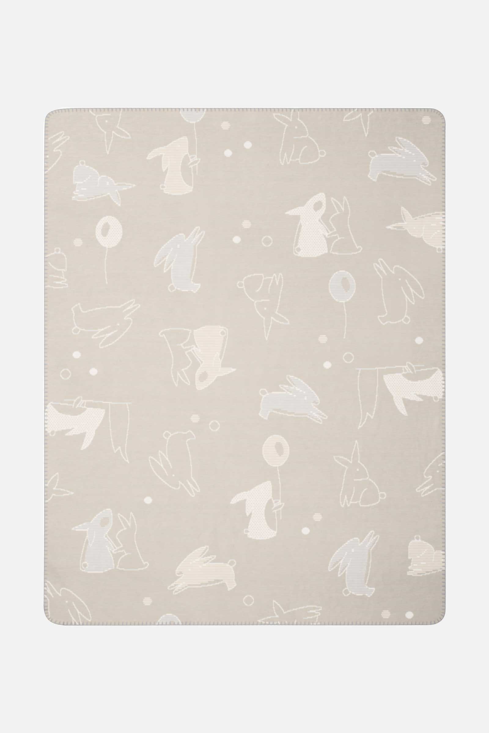 Babydecke Hasen - 75x100cm