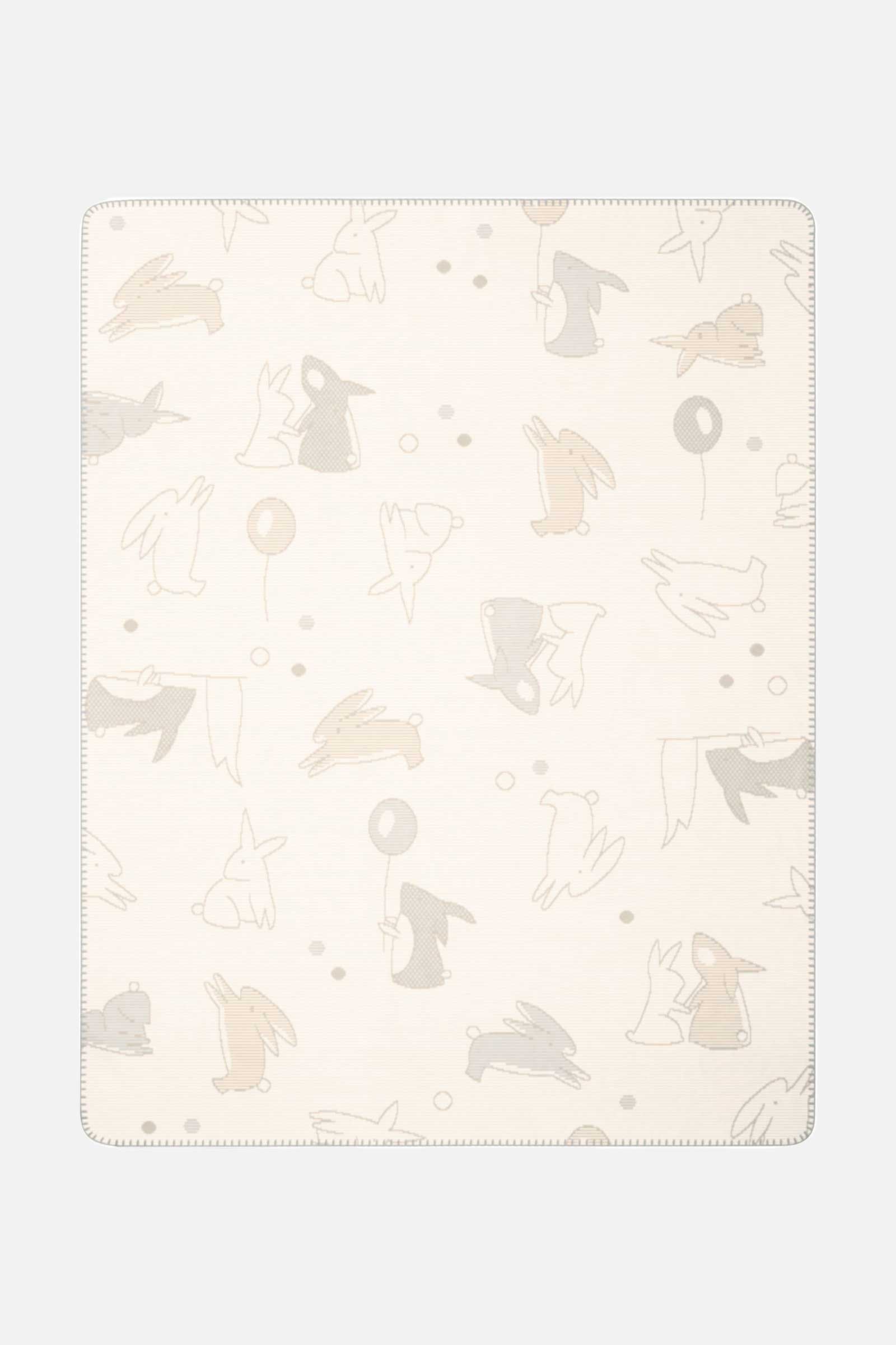 Babydecke Hasen - 75x100cm