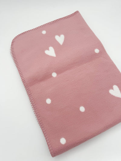 Babydecke Love - 100% Bio-Baumwolle – 70 × 100 cm - Make ma!