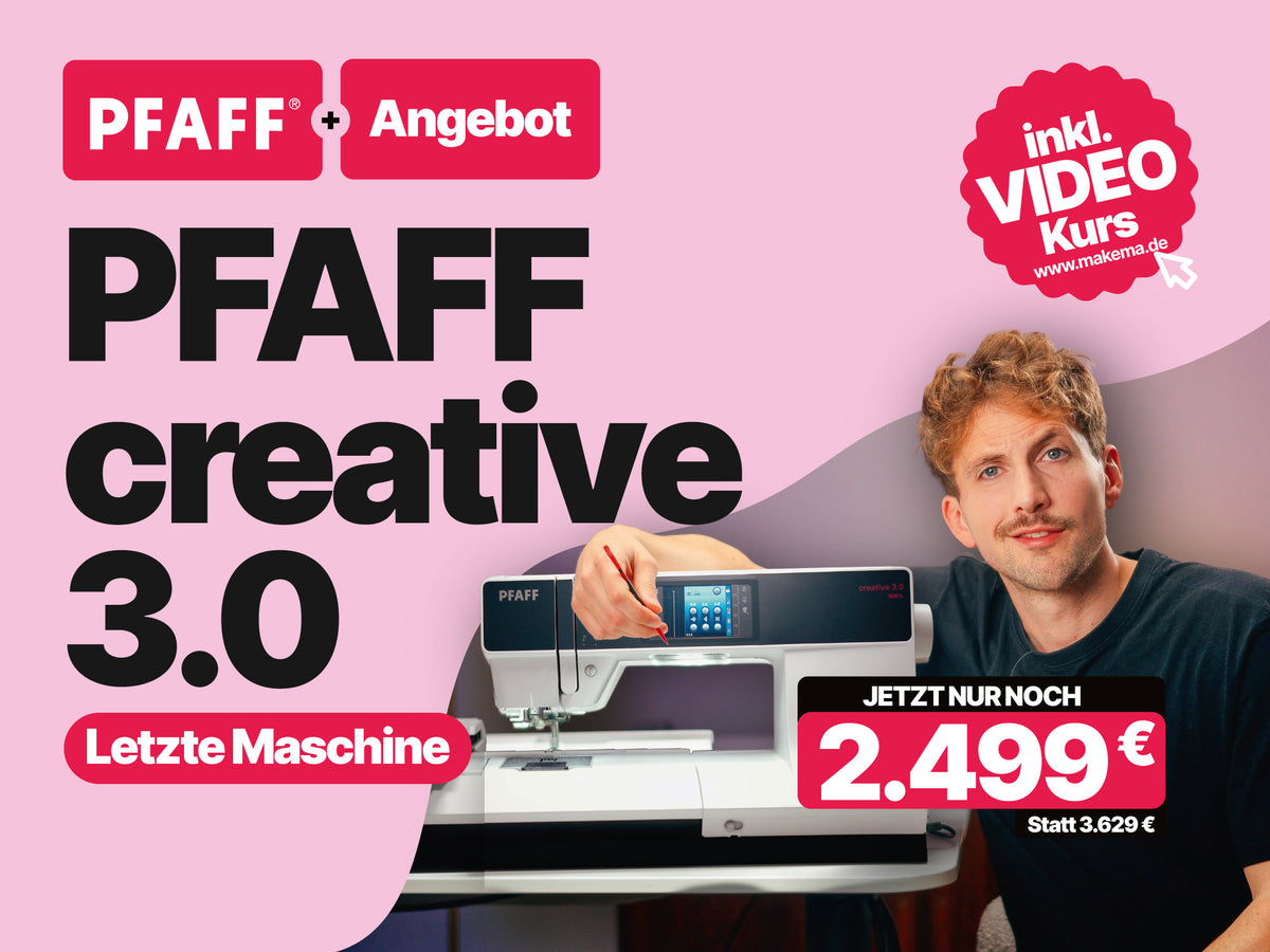 PFAFF creative 3.0 with video course