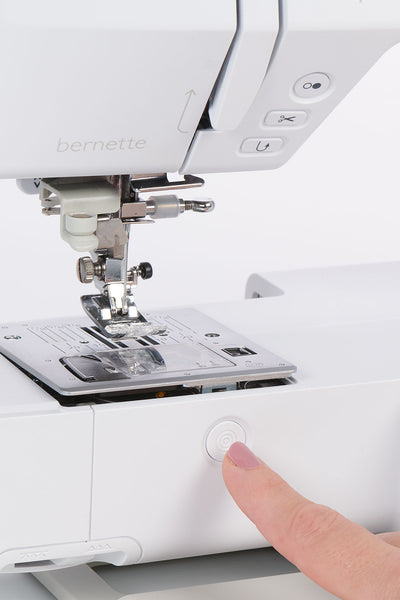 bernette b59 Stichplatte entfernen