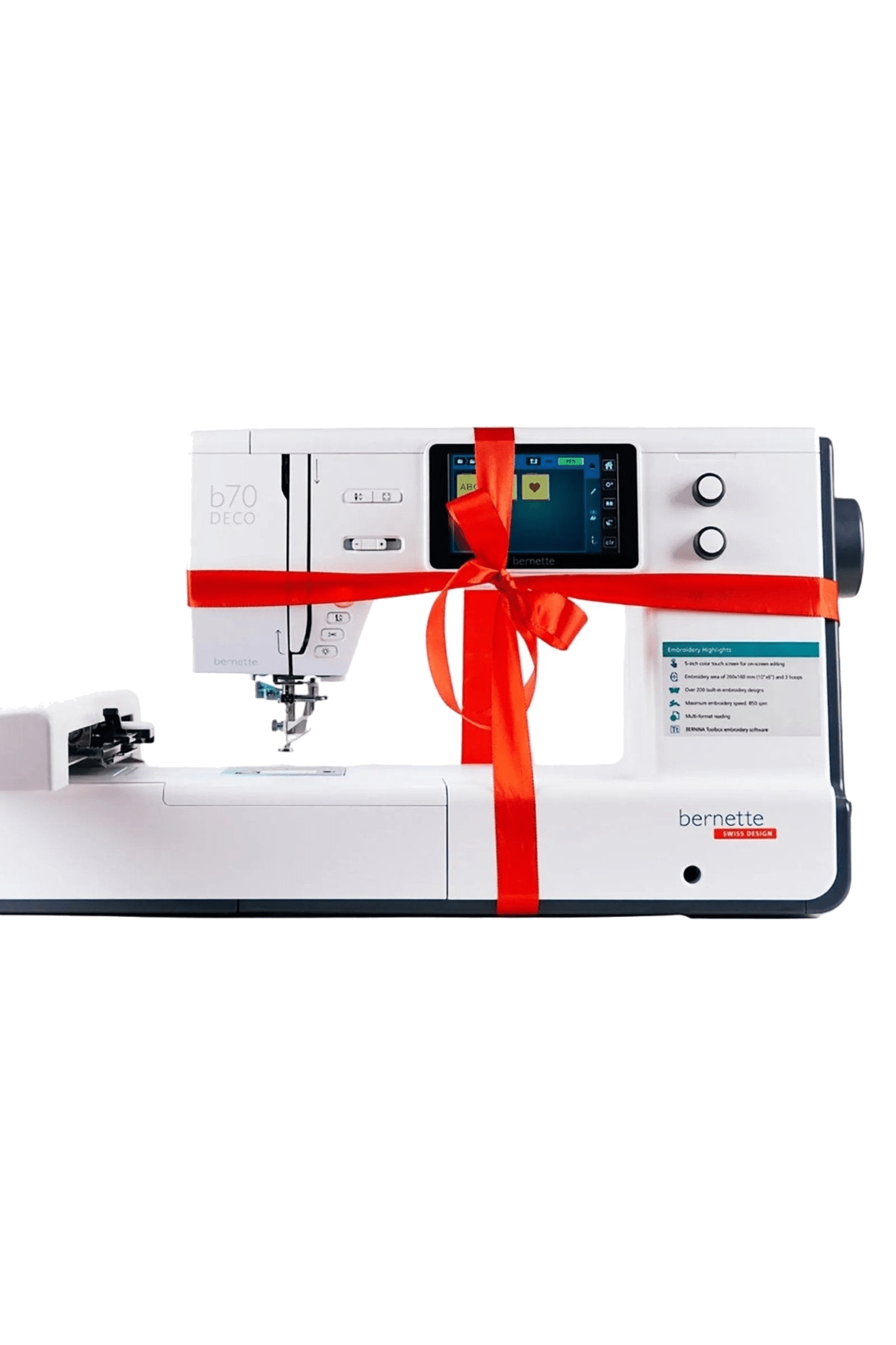 Bernette b70 Deco Stickmaschine mit Videokurs in Produktansicht
