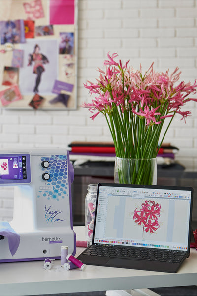 Die bernette B79 Yaya Han Edition – mit Sticksoftware BERNINA Create V9