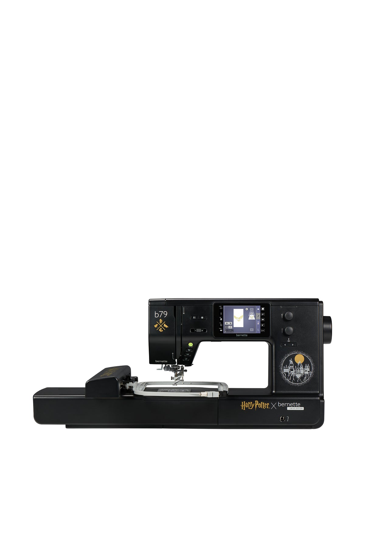 Bernette b79 Harry Potter Special Edition with video tutorial, shown in a straight-on view, isolated without a ground shadow