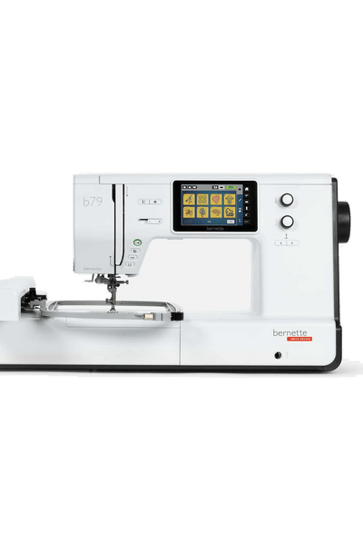 Bernette b79 Näh- & Stickmaschine mit Videokurs sewing and embroidery machine in product view