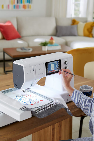 Stickmaschine Empfehlung: Die b79 als Kombi Maschine