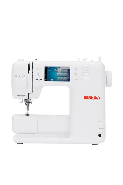 BERNINA 335 (2nd generation) sewing machine, straight-on view without floor shadow