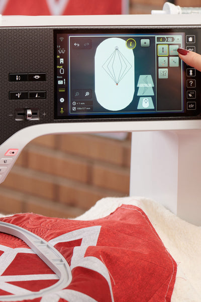 Stichveränderung an Bernina B790 Ultra