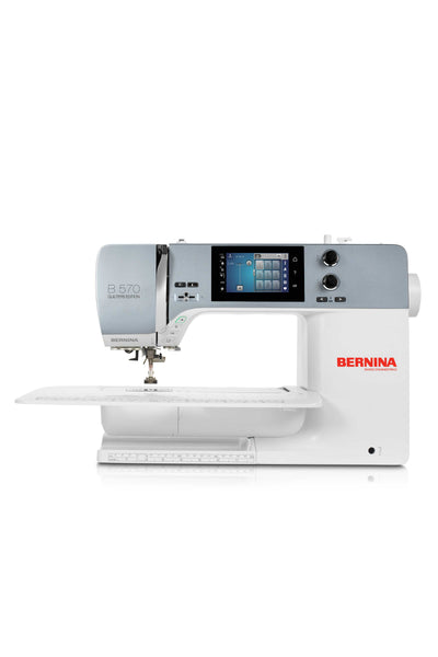 BERNINA B570 QE Nähmaschine mit Anschiebetisch