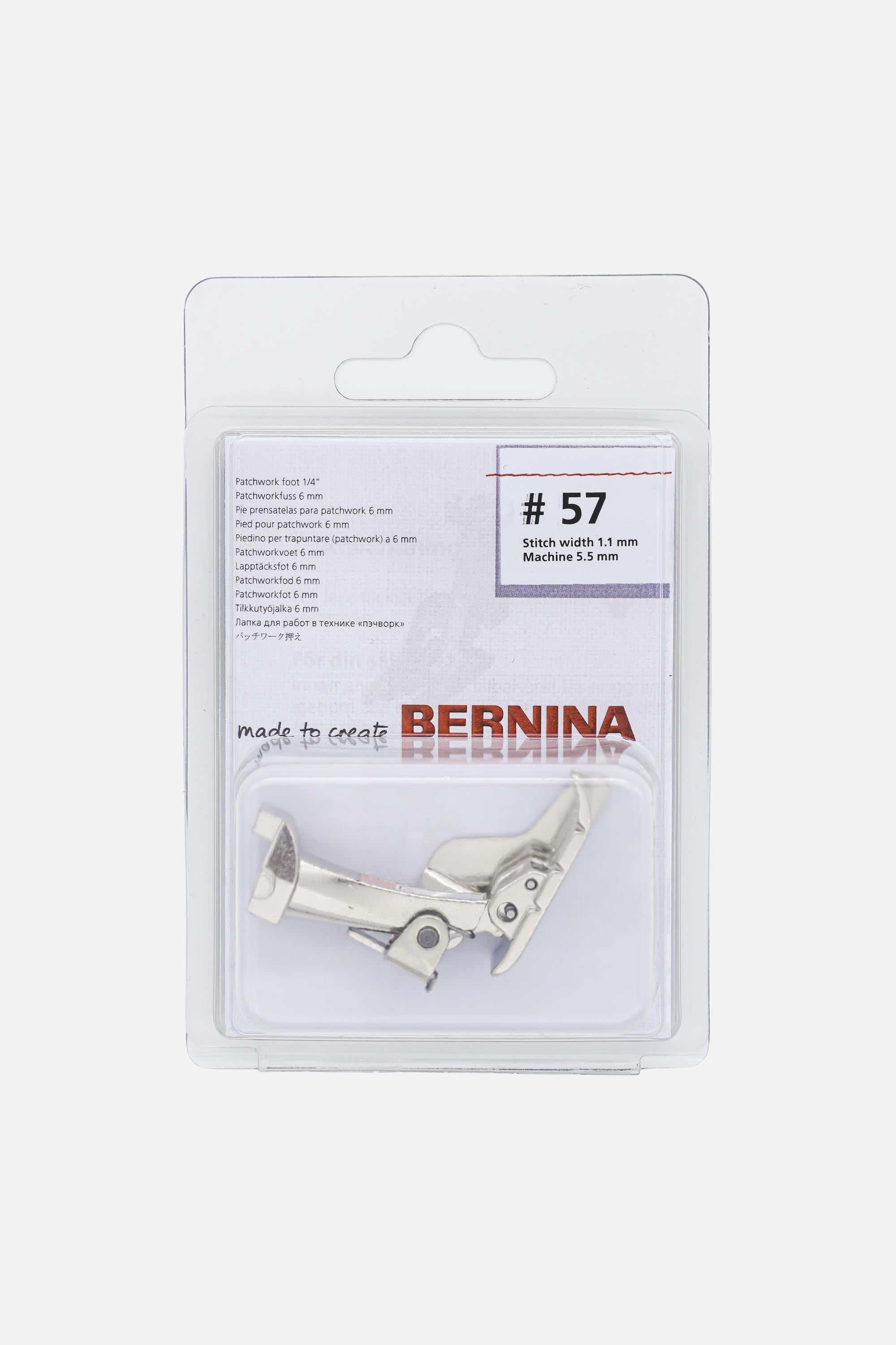 Bernina Patchworkfuß #57