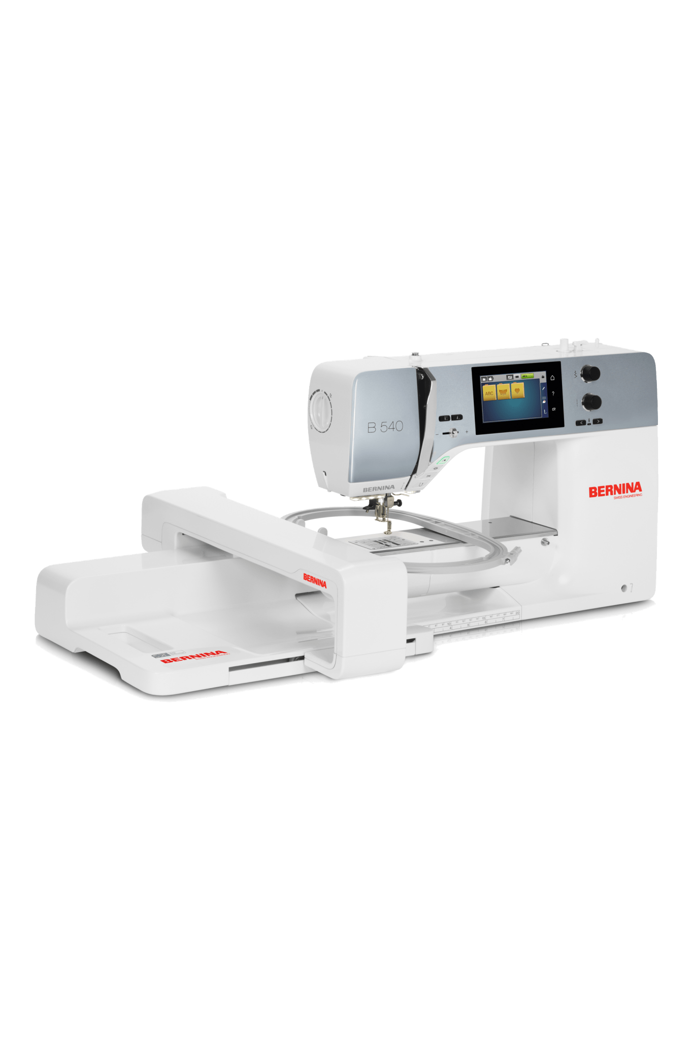 BERNINA B 540 mit Stickmodul M (SDT) in der Standardansicht