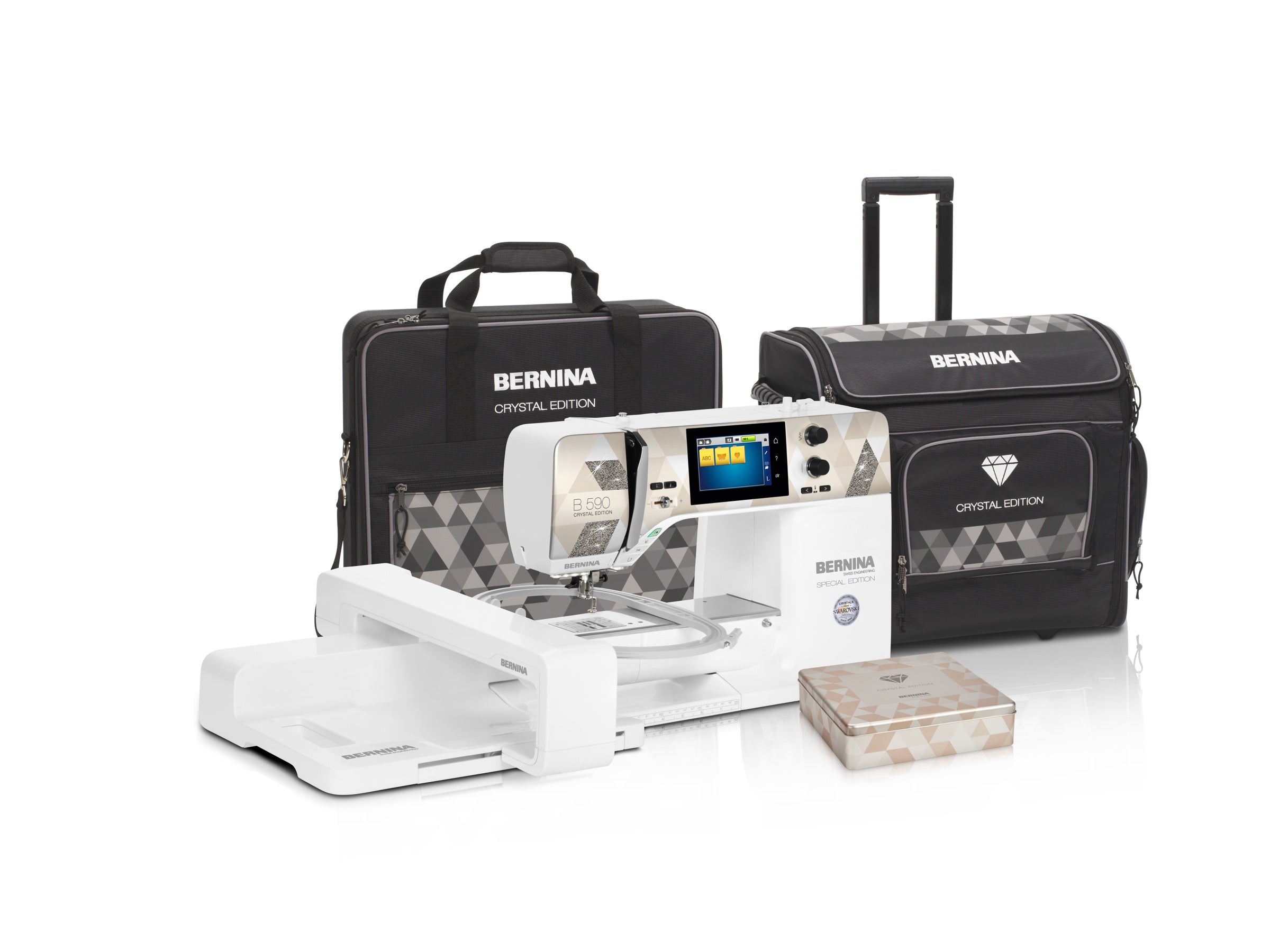 BERNINA B 590 Crystal Edition in Produktansicht