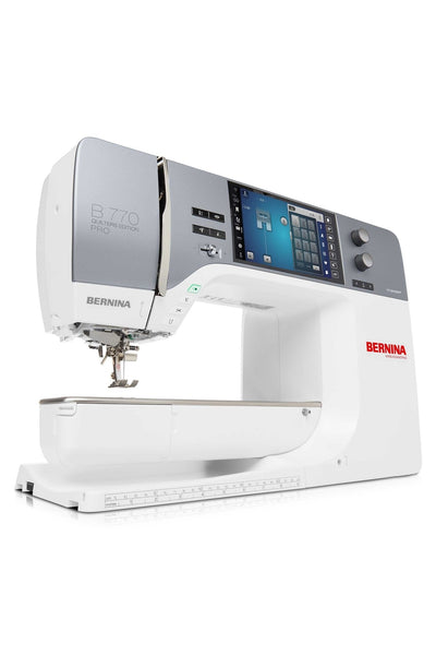 BERNINA B 770 QE PRO mit Stickmodul L (SDT) – Produktansicht