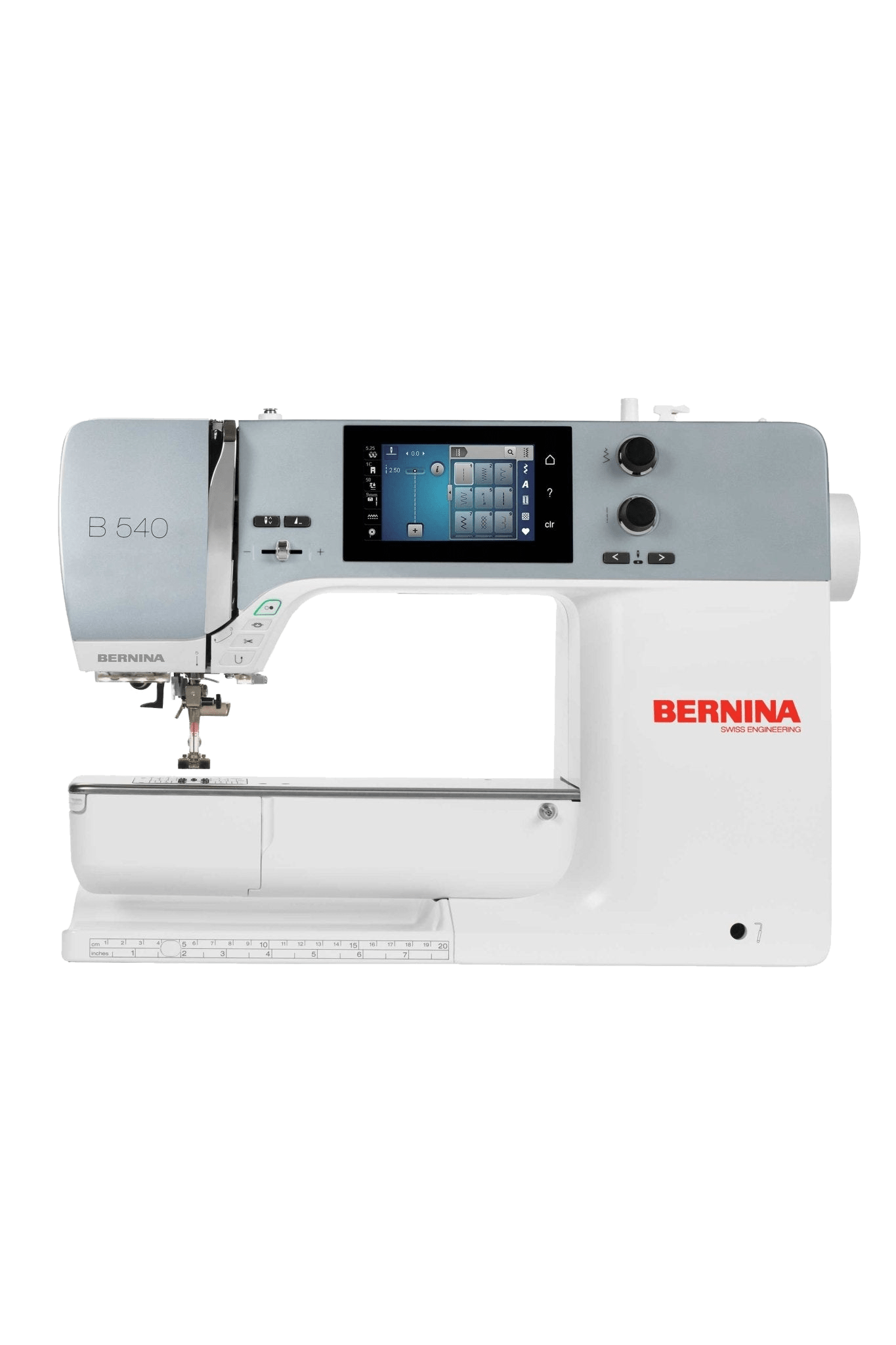 BERNINA B540, machine à coudre et à broder en vue produit