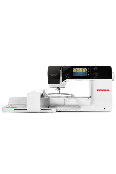 Bernina B590 mit Stickmodul M (SDT), machine à coudre et à broder en vue produit