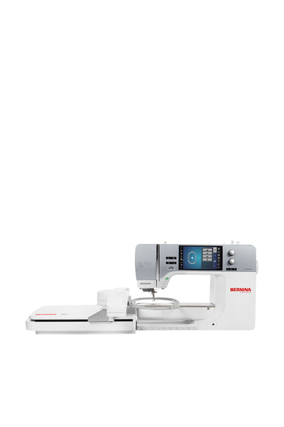 BERNINA B 735 PRO met borduurmodule L (SDT) naai- en borduurmachine, recht van voren gezien zonder schaduw van de onderkant