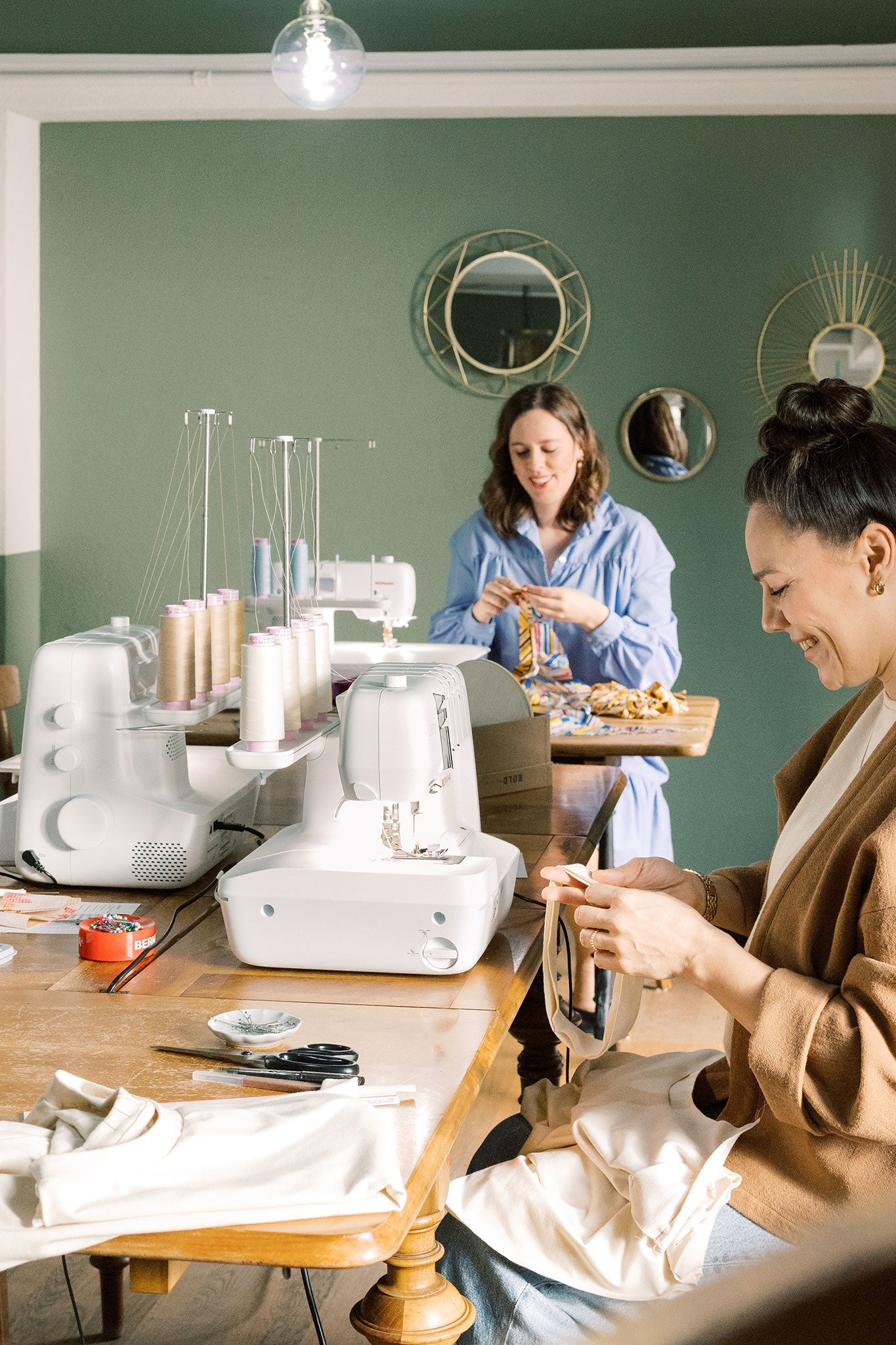 BERNINA L 620 Coverstitch Nähen mit Freunden / Kurs / Nähkurs