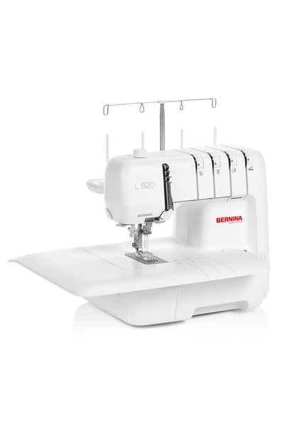 BERNINA L 620 Coverstitch mit Anschiebetisch Seitenansicht