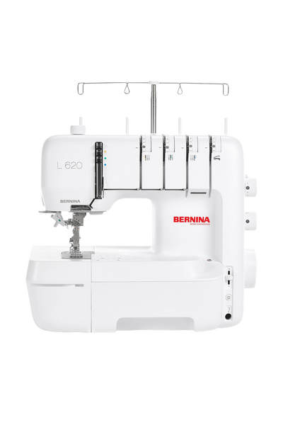 BERNINA L 620 Coverstitchmaschine in gerader Frontansicht