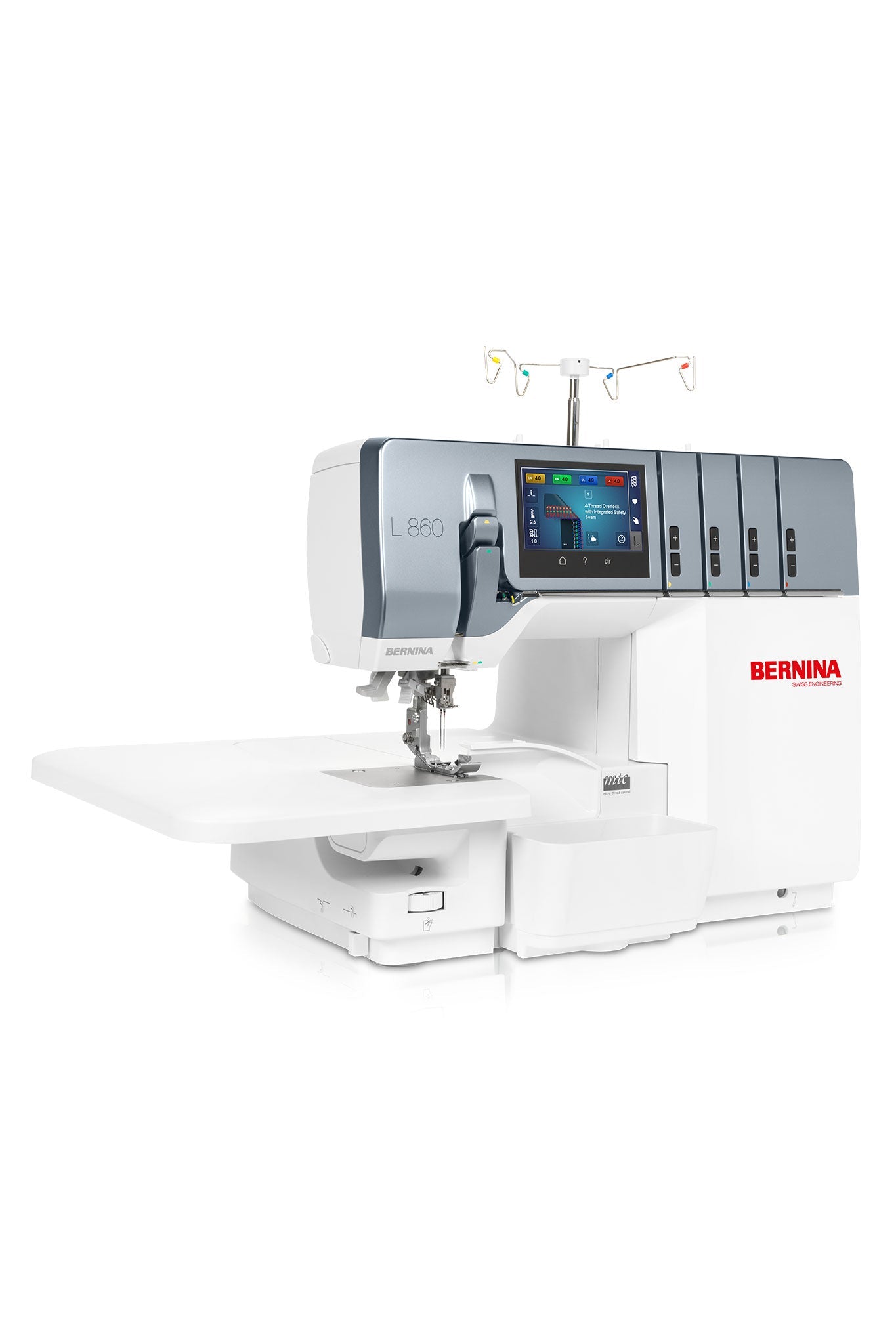 BERNINA L 860 Overlock Anschiebetisch