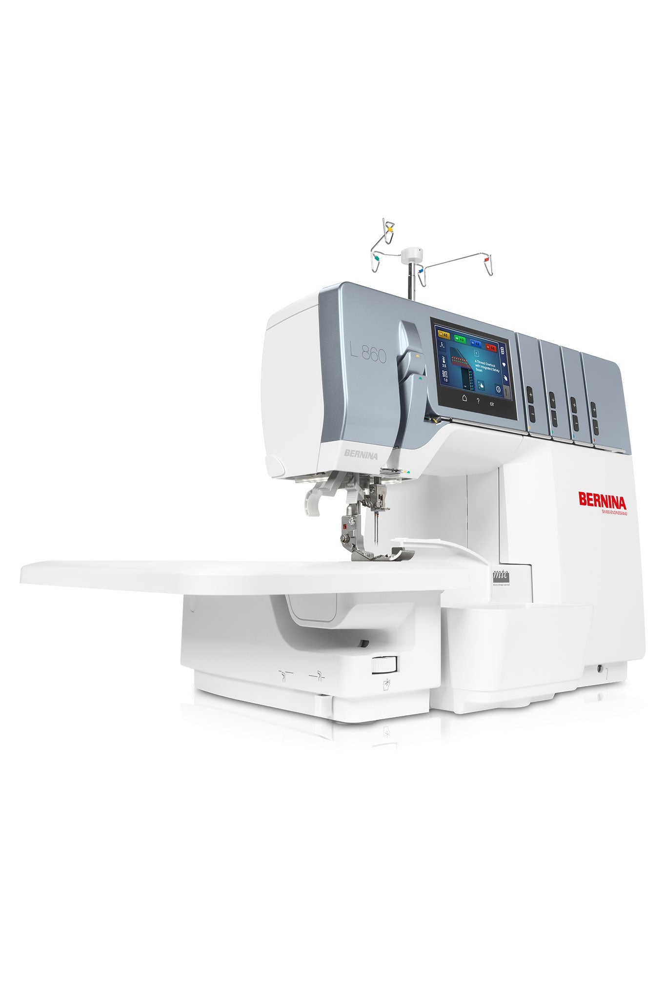 BERNINA L 860 Overlock Anschiebetisch