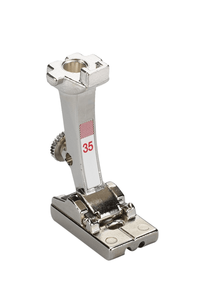 BERNINA Reißverschlussfuß für nahtverdeckte Reißverschlüssel #35, vue du produit