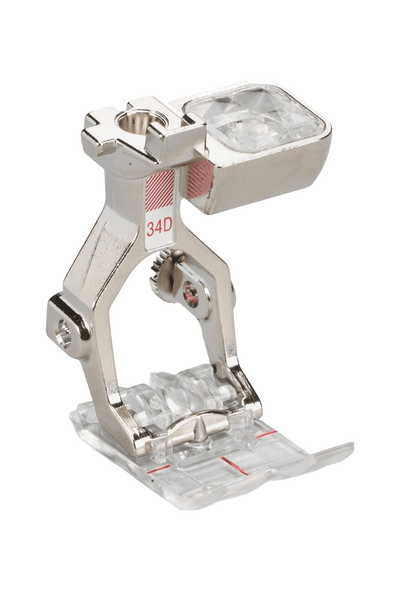 BERNINA Rücktransportfuß mit transparenter Sohle #34D, vue du produit