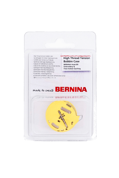 BERNINA Spulenkapsel mit hoher Fadenspannung (gelb), vue du produit