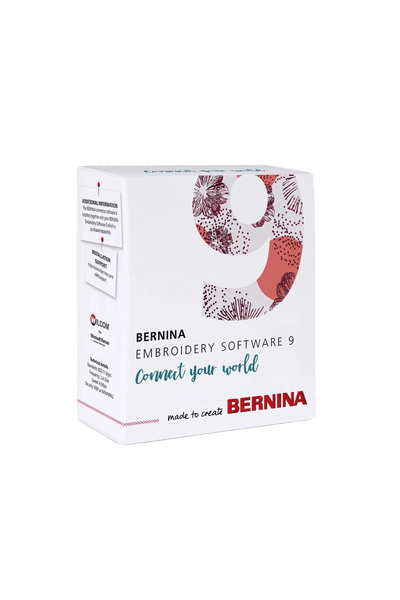 BERNINA V9 WiFi-Gerät, logiciel de broderie en vue produit