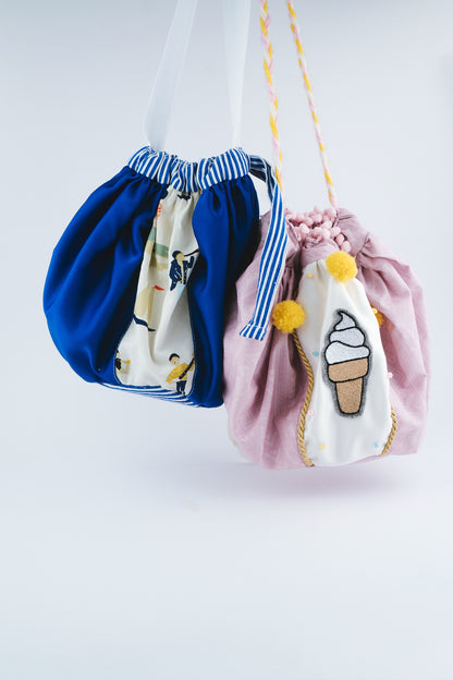 Schnittmuster Beutel »CRYSTAL« aus dem YouTube Live-Sew-Along bei Anna von einfach Nähen