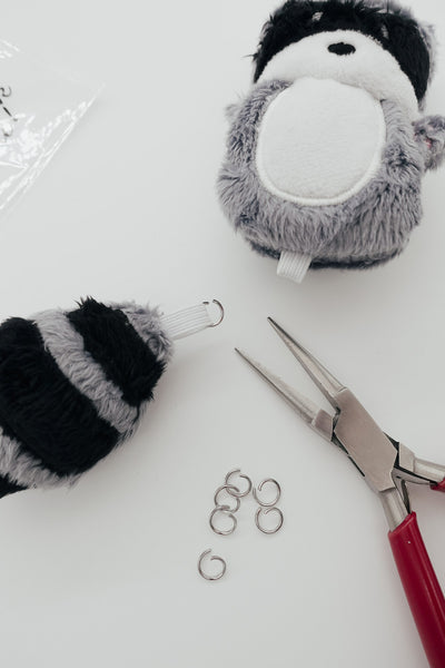 Anneaux de connexion argent/or 8 mm (5 pièces)